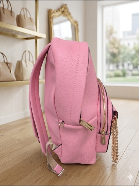 Michael Kors Maisie Medium 2-in-1 Backpack Leather Carnation Pink (NWT) main image 4